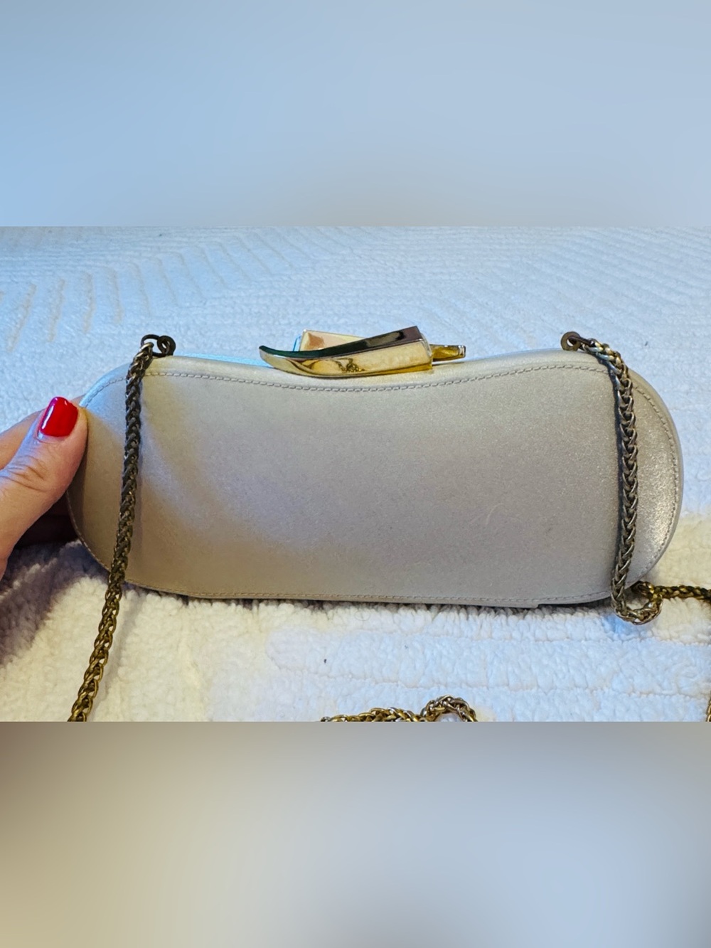 Rodo evening satin clutch